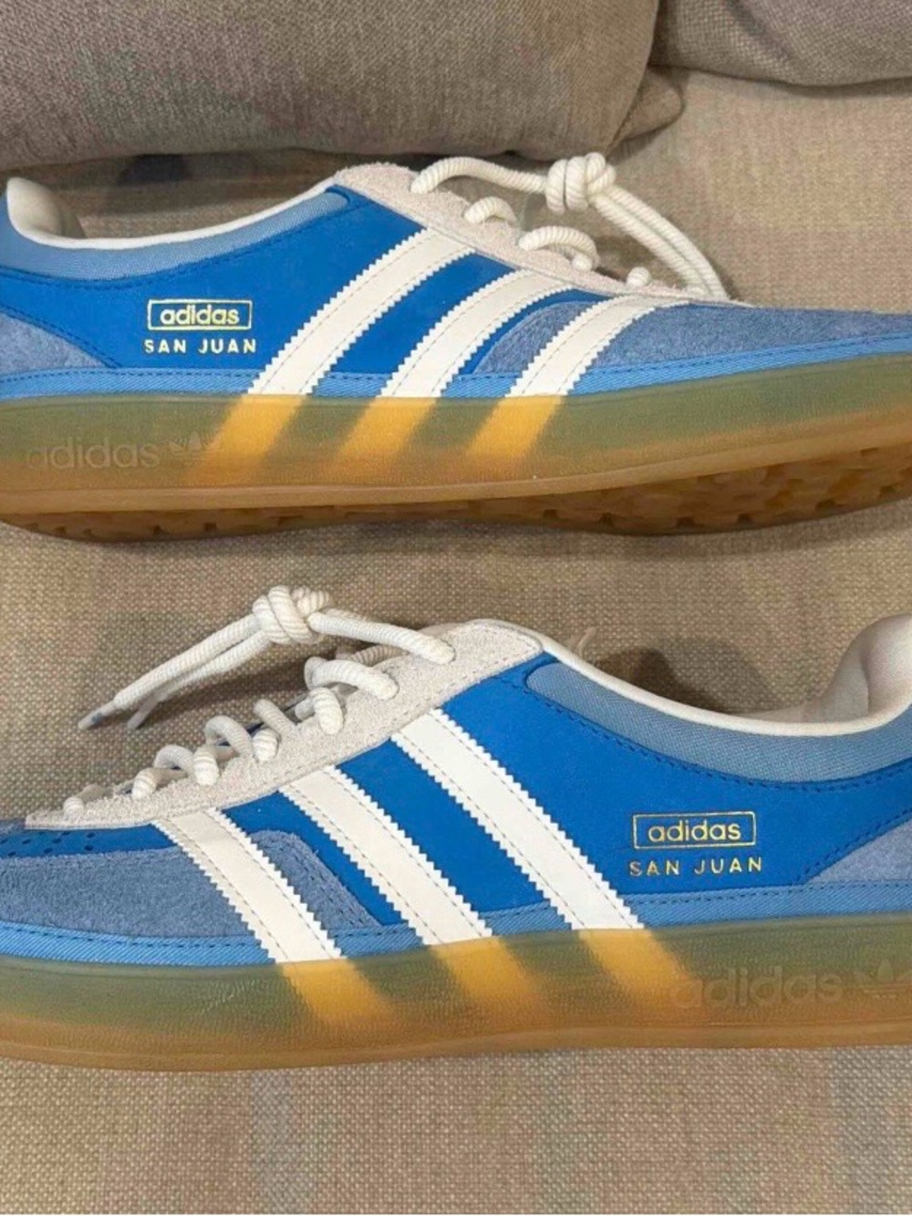 Adidas x Bad Bunny Gazelle San Juan Blue Sneakers Men’s 11.5 IF9734
